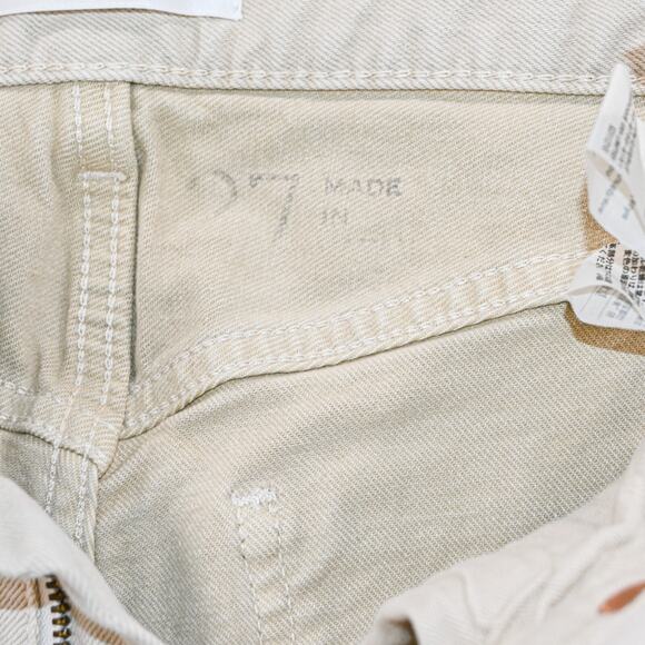 Moussy Vintage Women's Wolfcreek Skinny Jeans in off-white biege sz 27 - Picture 5 of 15